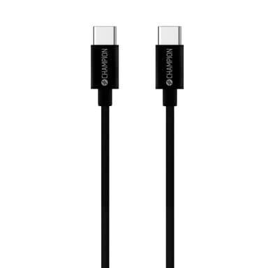 Champion USB-C-kabel 60W 2m Sort