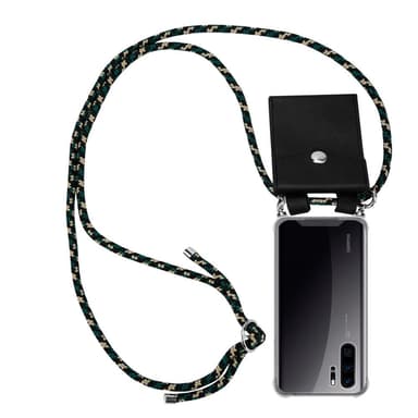 Huawei P30 PRO Deksel med Halskjede (brun)