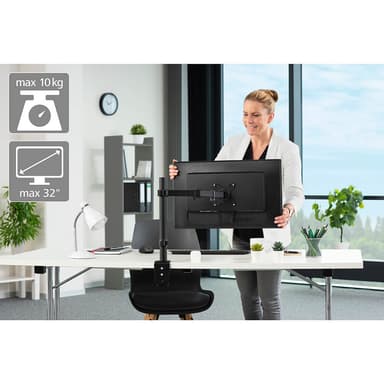 Monitorfeste For En Monitor XL Svart