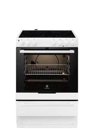 Electrolux keramisk komfyr EKC6111AOW - brukt