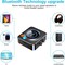 NÖRDIC Bluetooth 5.1-mottaker, med NFC, TF-kortspor, 3,5 mm AUX/RCA, trådløs adapter med lav ventetid for stereoanlegg for streaming av musikk hjemme