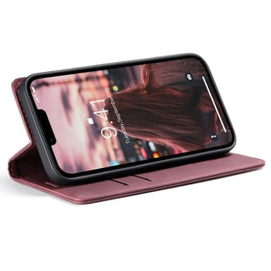CASEME Lommebok-deksel iPhone 15 Pro Max - Rød