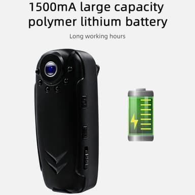 Mini kamera HD-sikkerhet nattsyn vidvinkel bevegelsesdeteksjon