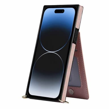 Zipper halskjede deksel Apple iPhone 15 Plus - Rose