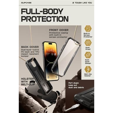 SUPCASE UB Pro deksel Apple iPhone 15