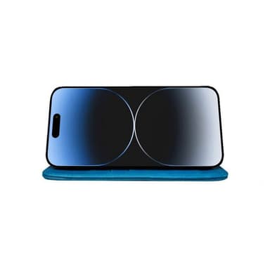 Lommeboketui 3-kort Apple iPhone 15 Pro - Lyseblå