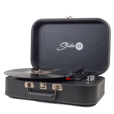 Studio 57 Mellow platespiller (svart)