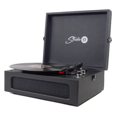 Studio 57 Groovy platespiller (svart)