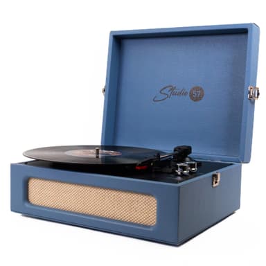 Studio 57 Groovy platespiller (blå)