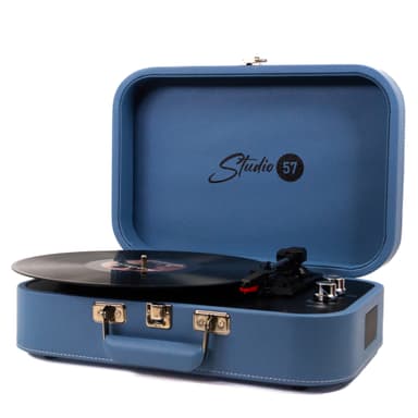 Studio 57 Mellow platespiller (blå)