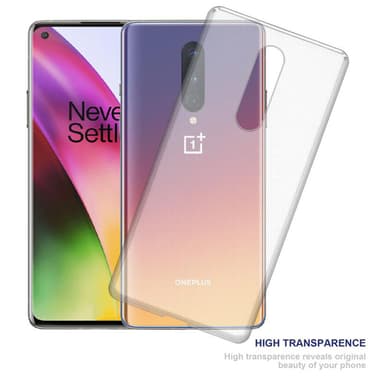 OnePlus 8 ULTRA deksel ultra slim (gjennomsiktig)