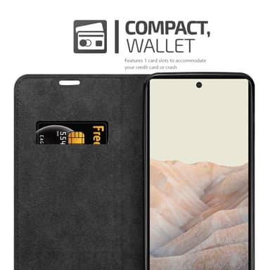 lommebokdeksel Google PIXEL 6 case (svart)