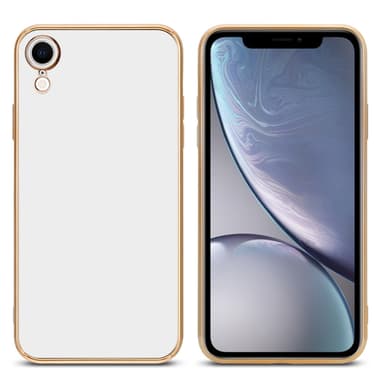 iPhone XR silikondeksel case (hvit)