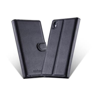 Sony Xperia Z3 PLUS / Z4 lommebokdeksel etui (svart)