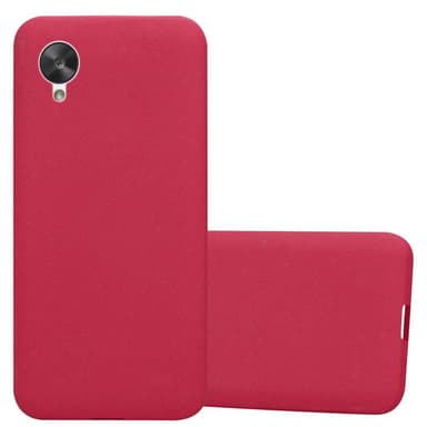 LG Google NEXUS 5 silikondeksel case (rød)