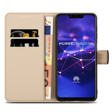Huawei MATE 20 LITE lommebokdeksel etui (svart)