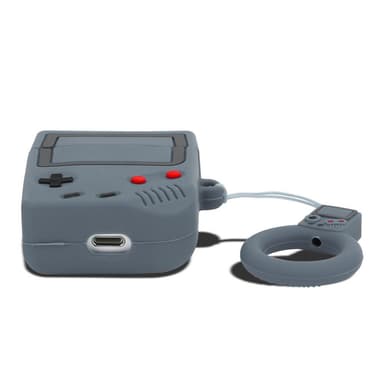 TPU AirPod etui Veske (grå)