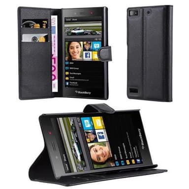 Blackberry Z3 lommebokdeksel etui (svart)