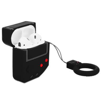 TPU AirPod etui Veske (svart)