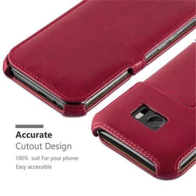 HTC ONE M10 lommebokdeksel case (rød)