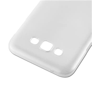 Samsung Galaxy E7 silikondeksel cover (sølv)