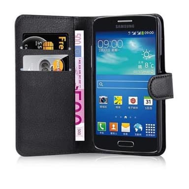 Samsung Galaxy CORE 4G lommebokdeksel etui (svart)