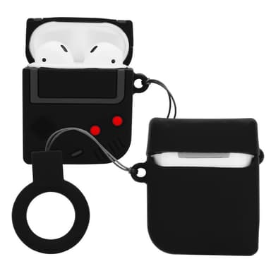 TPU AirPod etui Veske (svart)