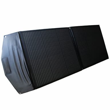 SKANBATT Sammenleggbart Solcellepanel 120W m/regulator