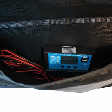 SKANBATT Sammenleggbart Solcellepanel 220W m/regulator