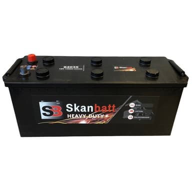 SKANBATT Heavy Duty 12V 140AH 800CCA (513x189x223mm) +venstre