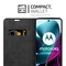 Motorola MOTO G200 5G lommebokdeksel case (brun)