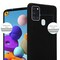 Samsung Galaxy A21s silikondeksel case (svart)