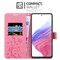 Samsung Galaxy A53 5G lommebokdeksel Blomster (rosa)
