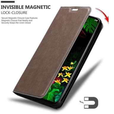 LG G8S lommebokdeksel case (brun)