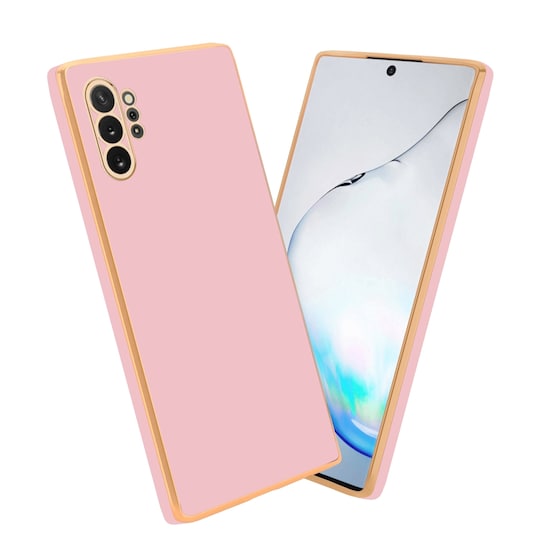 Samsung Galaxy NOTE 10 PLUS silikondeksel case (rosa)