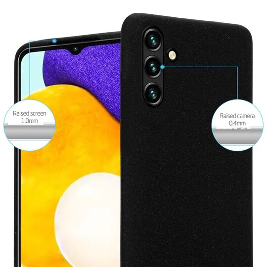 Samsung Galaxy A13 5G silikondeksel case (svart)