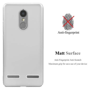 Lenovo K6 / K6 POWER Hardt Deksel Case (sølv)