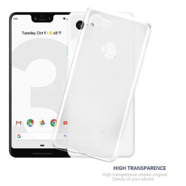 Google PIXEL 3 XL deksel ultra slim (gjennomsiktig)