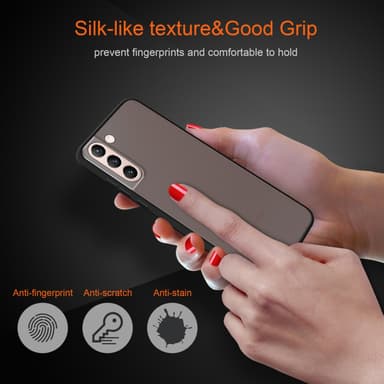 Samsung Galaxy S21 5G Deksel Case Cover (gjennomsiktig)