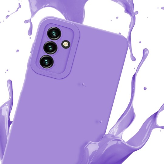 Samsung Galaxy A13 5G silikondeksel case (lilla)
