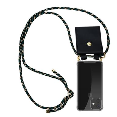 iPhone 11 PRO Deksel med Halskjede (brun)