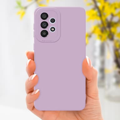 Samsung Galaxy A33 5G silikondeksel case (rosa)