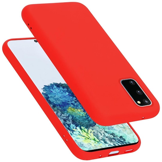 Samsung Galaxy S20 FE silikondeksel case (rød)