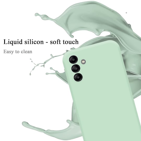Samsung Galaxy A04s silikondeksel case (grønn)