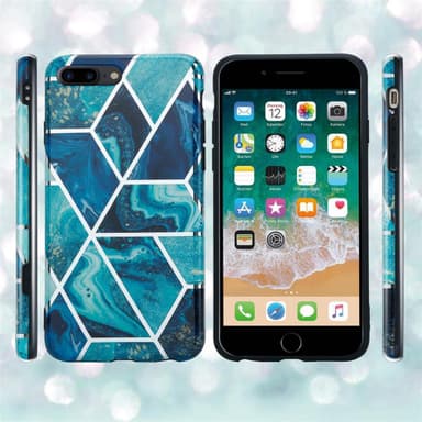 iPhone 7 PLUS / 7S PLUS / 8 PLUS lommebokdeksel etui