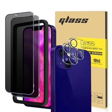 Personvernskjermbeskytter i herdet glass iPhone 13 Pro
