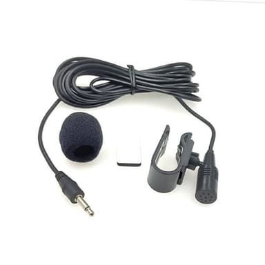 Mikrofon Mono med Clip, 2,5mm - 3 Meter
