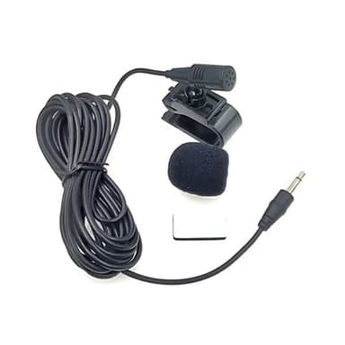 Mikrofon Mono med Clip, 2,5mm - 3 Meter