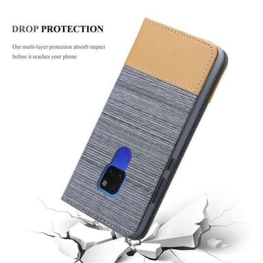 Huawei MATE 20 lommebokdeksel etui (grå)