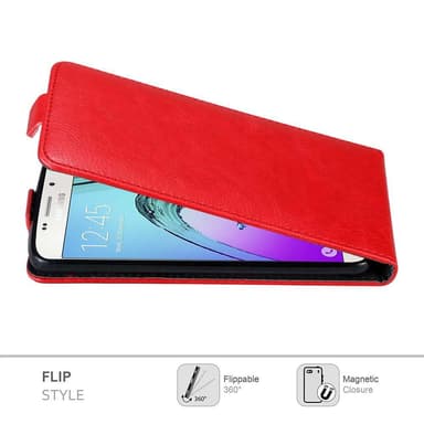 Samsung Galaxy A5 2016 deksel flip cover (rød)